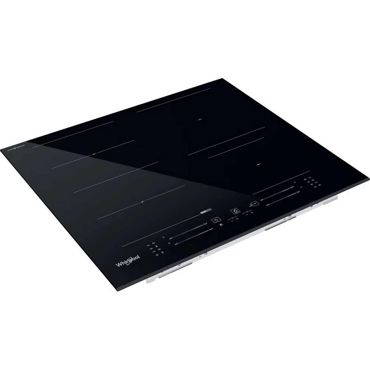 Placa de Indução e Vitrocerâmica Encastrável Whirlpool WF S5060 CPBF FlexiCook de 4 Zonas e de 59 cm - Preto Preto-5