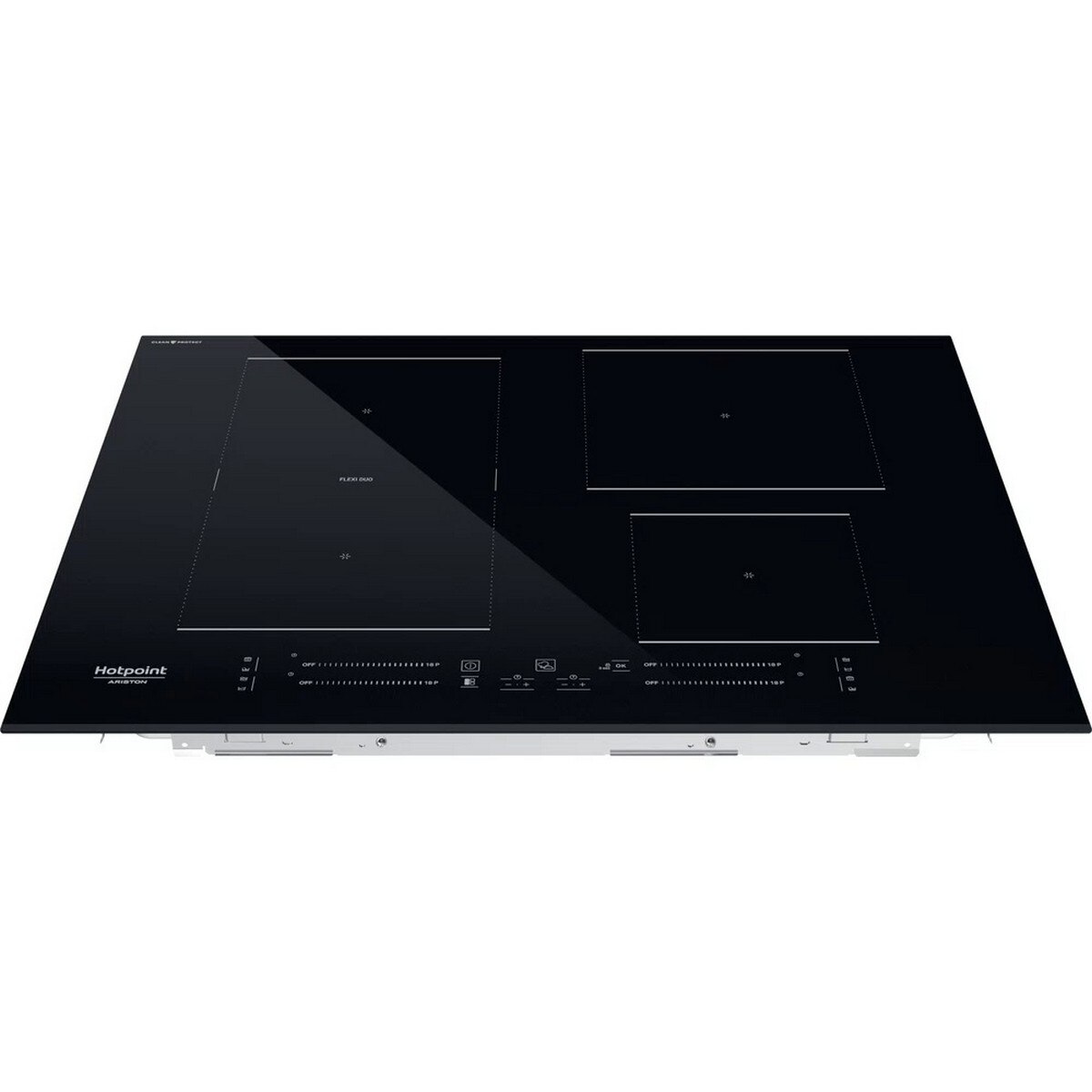 Placa de Indução Hotpoint Encastrável HS 1865C CPBF de 4 Zonas e 65 cm - Vidro Preto Preto-2