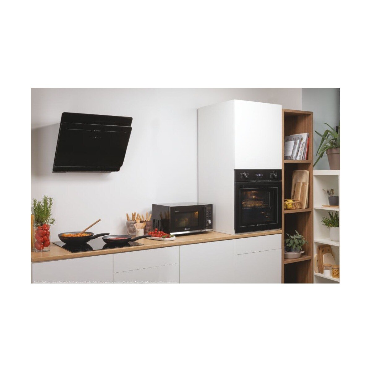 Placa de Indução Candy Moderna CI642MCBB Vitrocerâmica de 4 Zonas e de 59 cm - Preto Preto-8