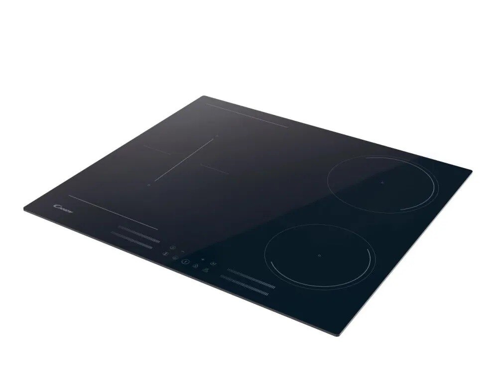 Placa de Indução Candy Moderna CTP644MCBB Vitrocerâmica de 4 Zonas e de 59 cm - Preto Preto-3