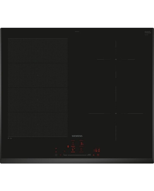 Imagem 0 de Placa de Indução Siemens iQ700 EX651HEC1E Vitrocerâmica de 4 Zonas e de 60 cm - Preto