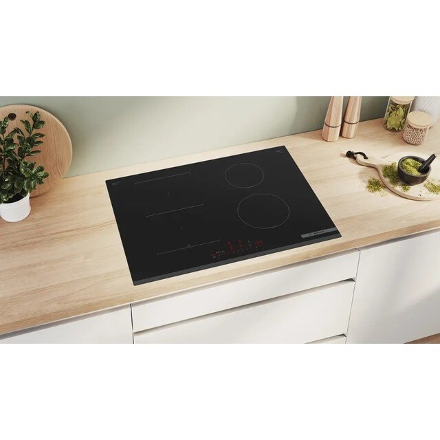 Placa de Indução Bosch Serie 6 PVS731HC1E de 4 Zonas e de 70 cm - Preto Preto-4
