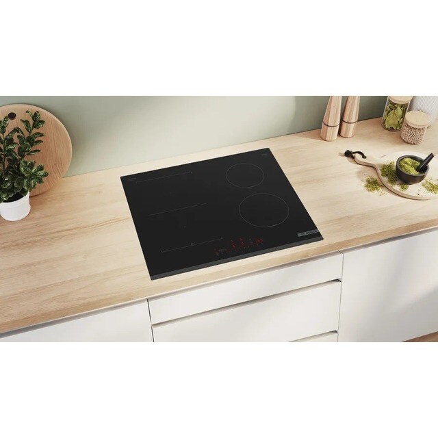 Placa de Indução Bosch Serie 6 PVS631HC1E de 4 Zonas e de 60 cm - Preto Preto-4