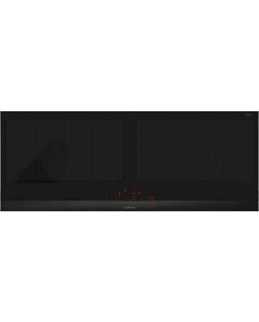Placa de Indução Siemens iQ700 EX275HXC1E de 4 Zonas e de 90 cm - Preto Preto-1
