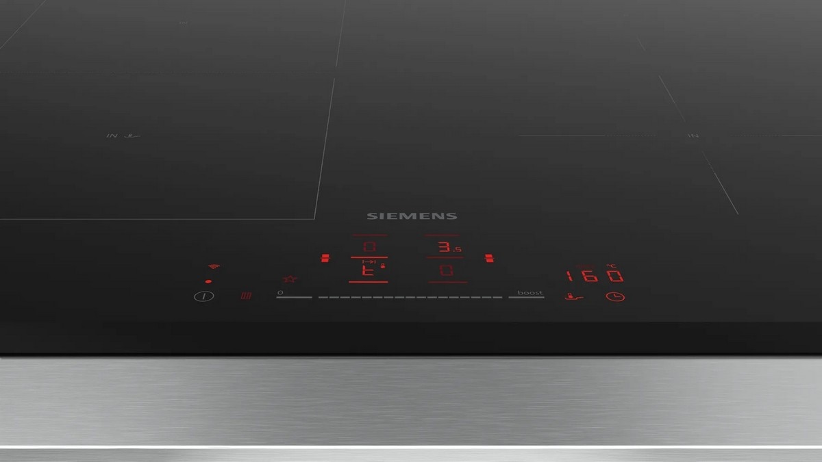 Placa de Indução Siemens iQ500 ED751HSC1E combiZone, de 4 Zonas e de 70 cm - Preto Preto-3