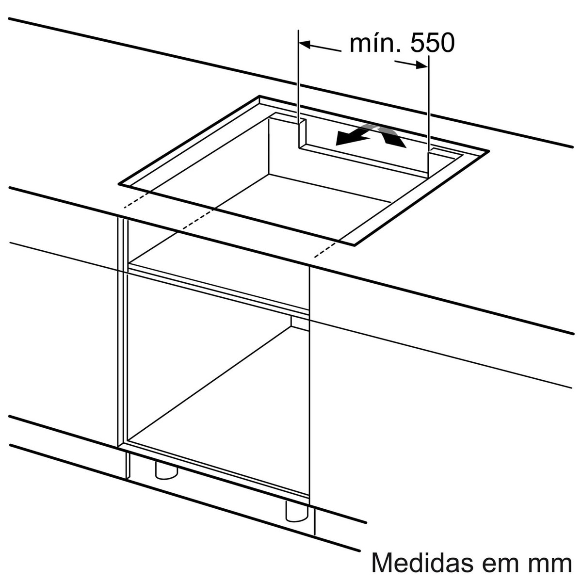 Placa de Indução Siemens EH631BEB6E Vitrocerâmica de 4 Zonas e de 60 cm - Preto Preto-5