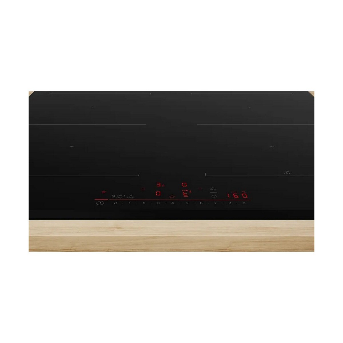 Placa de Indução Bosch Serie 6 PVQ631HC1E de 4 Zonas e de 60 cm - Preto Preto-2