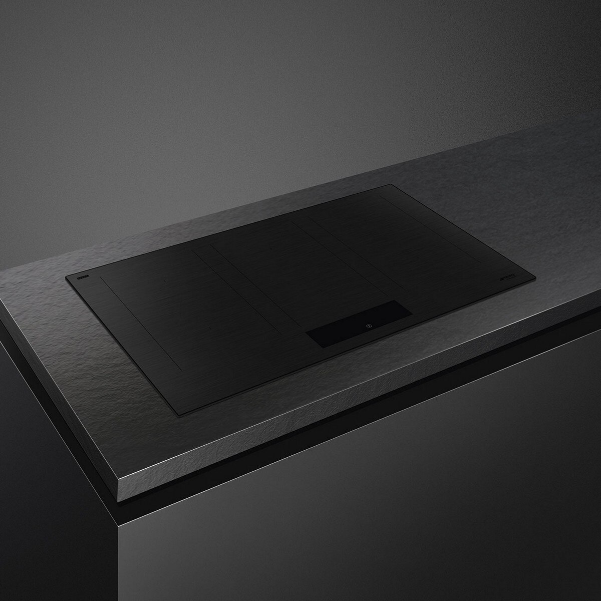 Placa de Indução Smeg Classica SIM3864MB de 6 Zonas e de 80 cm - Preto Mate Preto-2