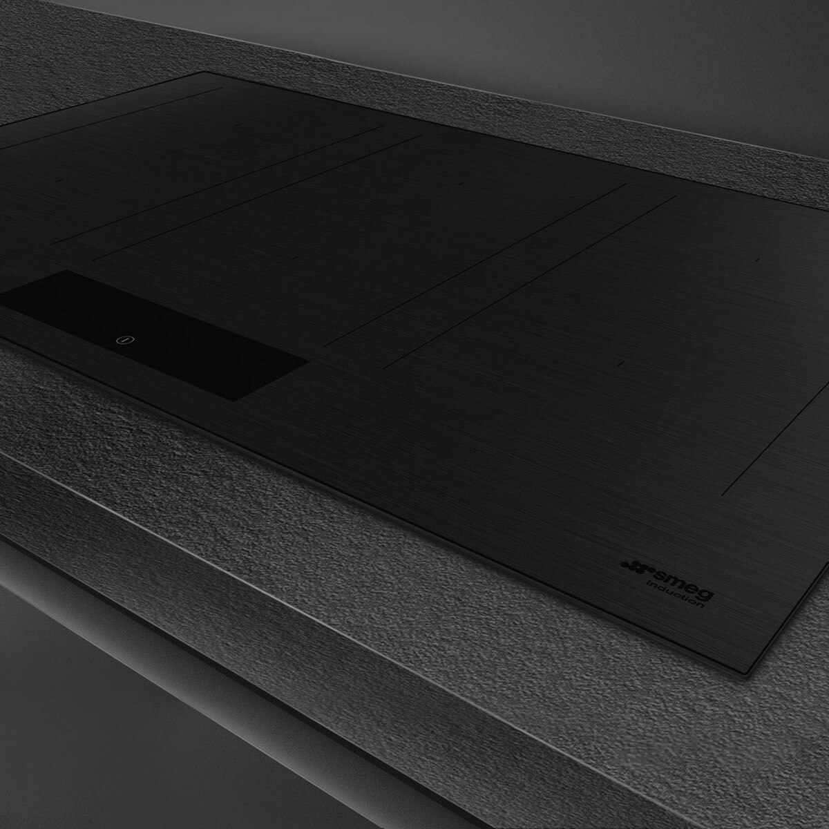 Placa de Indução Smeg Classica SIM3864MB de 6 Zonas e de 80 cm - Preto Mate Preto-3