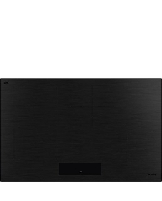 Placa de Indução Smeg Classica SIM3844MB Opção MultiZona, de 4 Zonas e de 80 cm - Preto Mate Preto-1