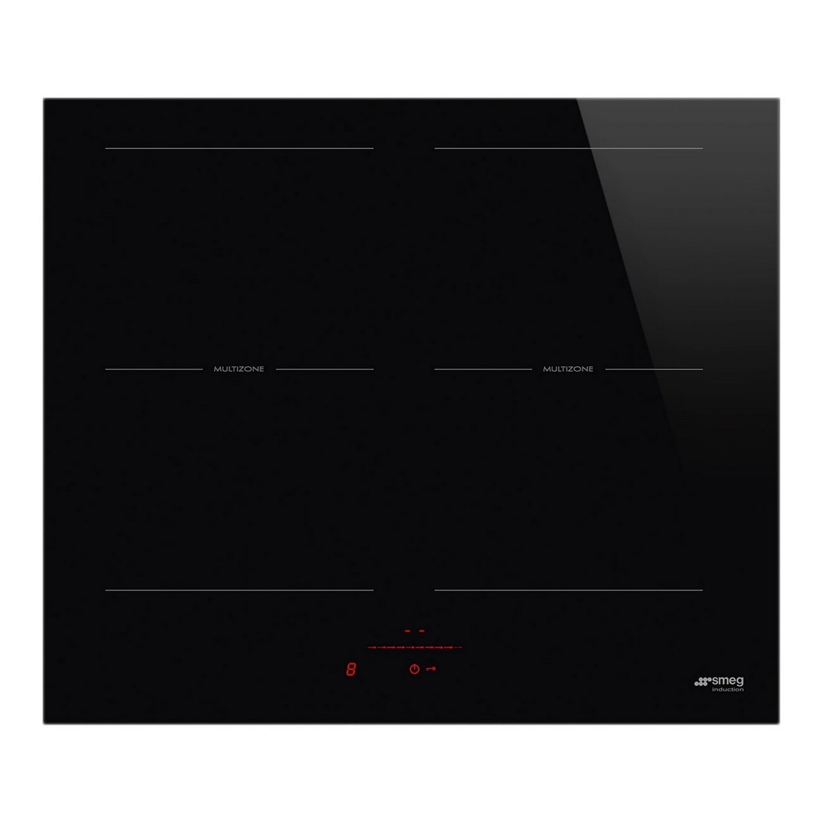 Placa de Indução Smeg Universal SI2M5643D1 de 4 Zonas e de 60 cm - Preto Preto-2