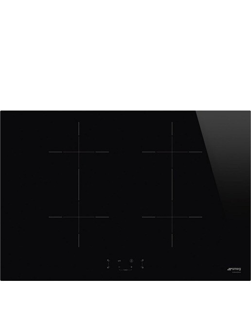 Placa de Indução Smeg Universal SIB2741D de 4 Zonas e de 70/75 cm - Preto Preto-1
