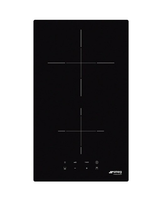 Placa Modular de Indução Smeg Universal SI2321D de 2 Zonas e de 30 cm - Preto Preto-1