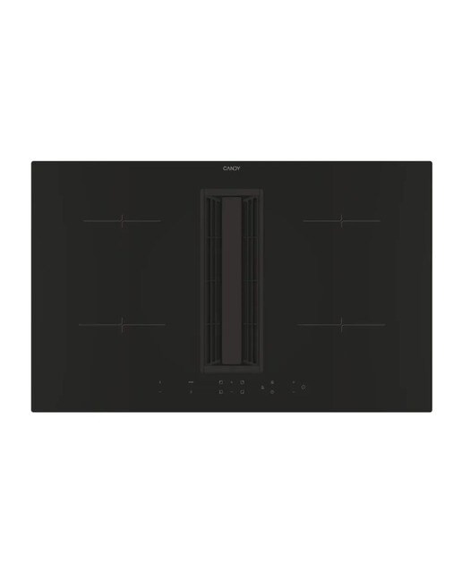 Placa de Indução com Exaustor Integrado Candy CIH8I4CF de 4 Zonas, Cook e de 83 cm - Preto Preto-1