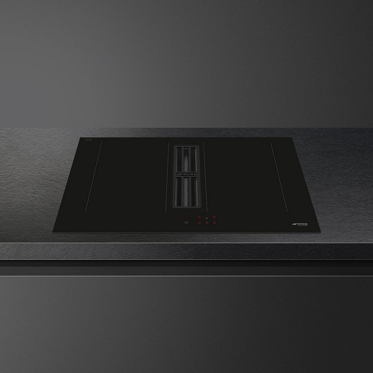 Placa de Indução com Exaustor Integrado Smeg Universal HOBD472D2 de 4 Zonas e de 70 cm - Preto Preto-7