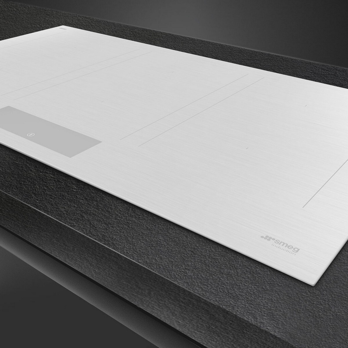 Placa de Indução Smeg Classica SIM3964MWH de 6 Zonas e de 90 cm - Branco Mate Branco-3