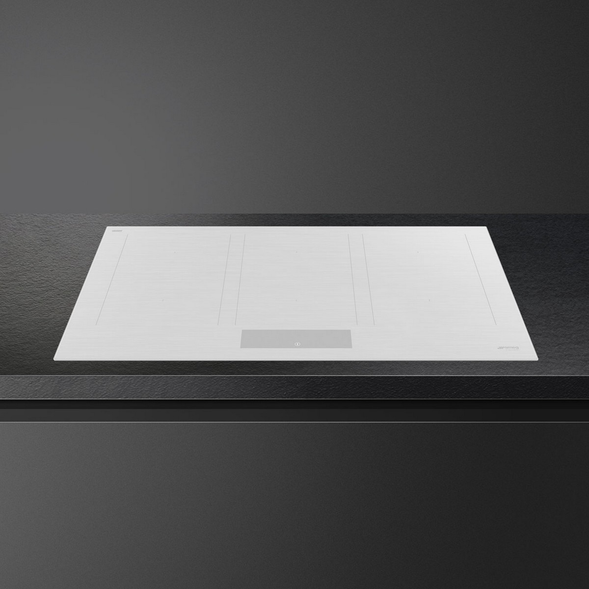 Placa de Indução Smeg Classica SIM3964MWH de 6 Zonas e de 90 cm - Branco Mate Branco-4