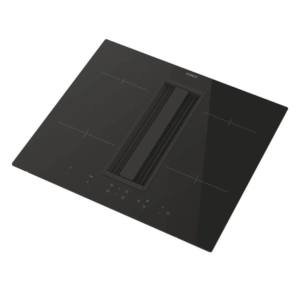 Placa de Indução com Exaustor Integrado Candy CIH6I4CF de 4 Zonas e de 59 cm - Preto Preto-4