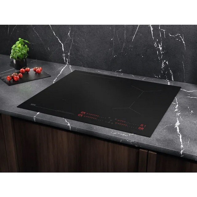 Placa de Indução AEG TI64IB30IZ Tecnologia SenseBoil e SenseFry, de 4 Zonas Saphirmatt e 60 cm - Preto Mate Preto mate-4