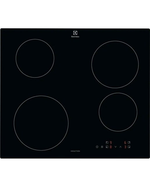 Placa de Indução Electrolux Série 300 LIB60420CK Induction de 4 Zonas e 60 cm - Preto Preto-1
