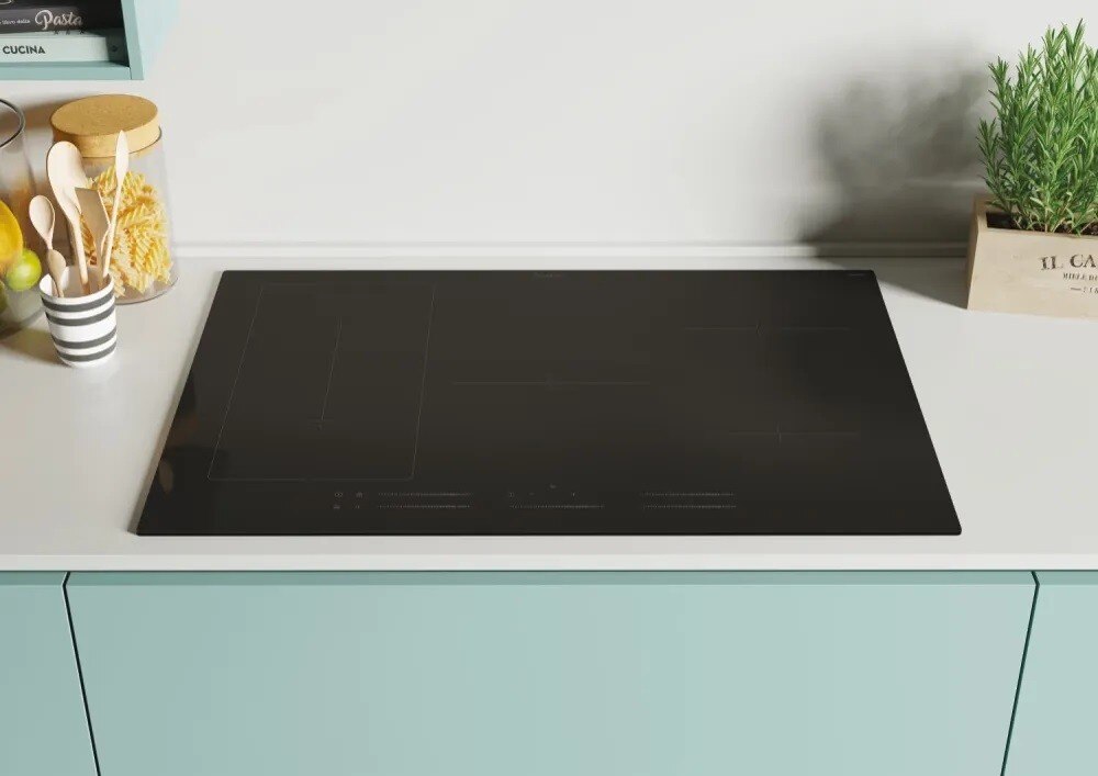 Placa de Indução Candy CIES55MCTT/1 de 5 Zonas e de 77 cm - Preto Preto-2