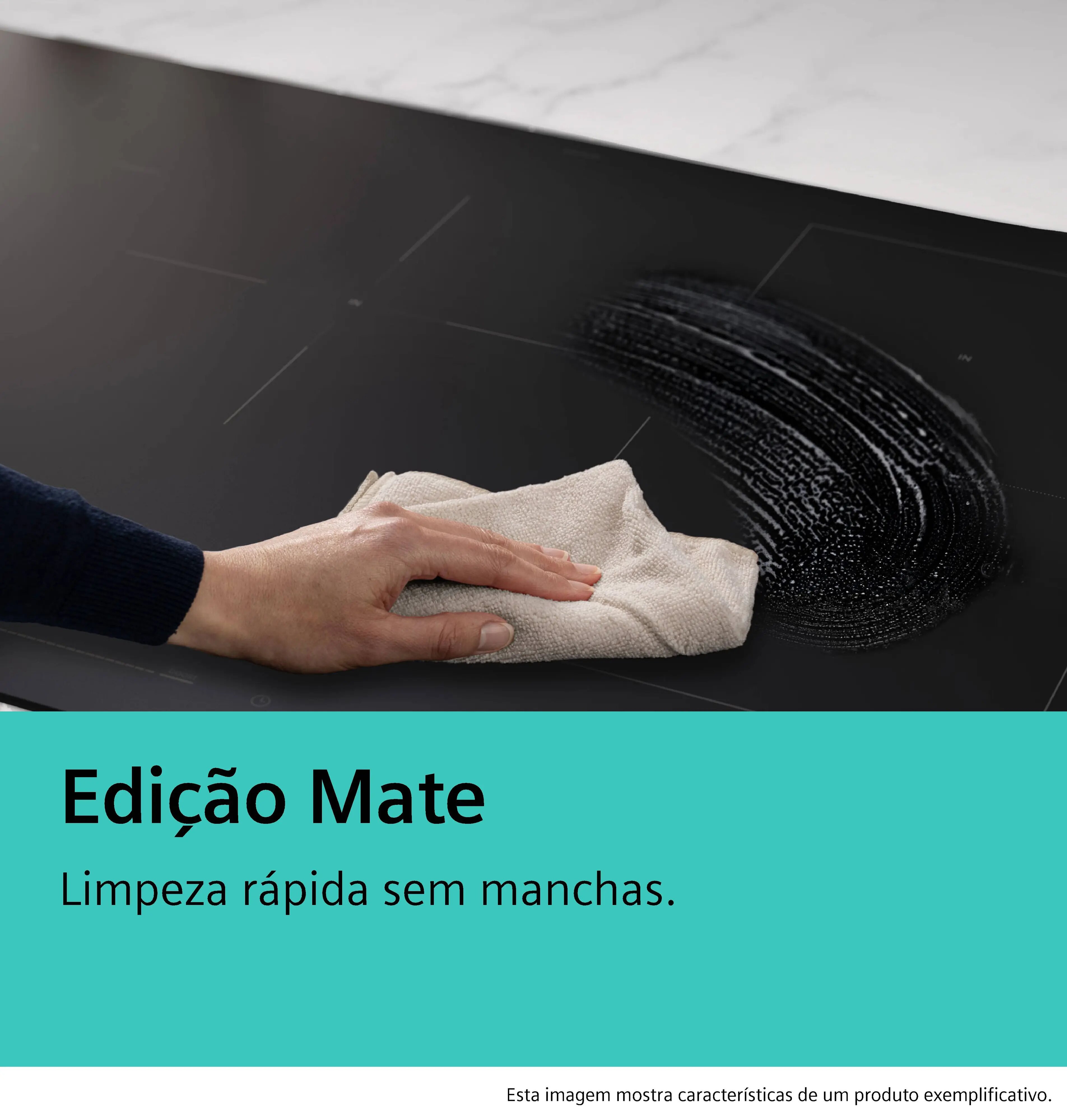 Placa de Indução Siemens iQ700 de 4 Zonas e 60 cm - Preto Mate Preto mate-5