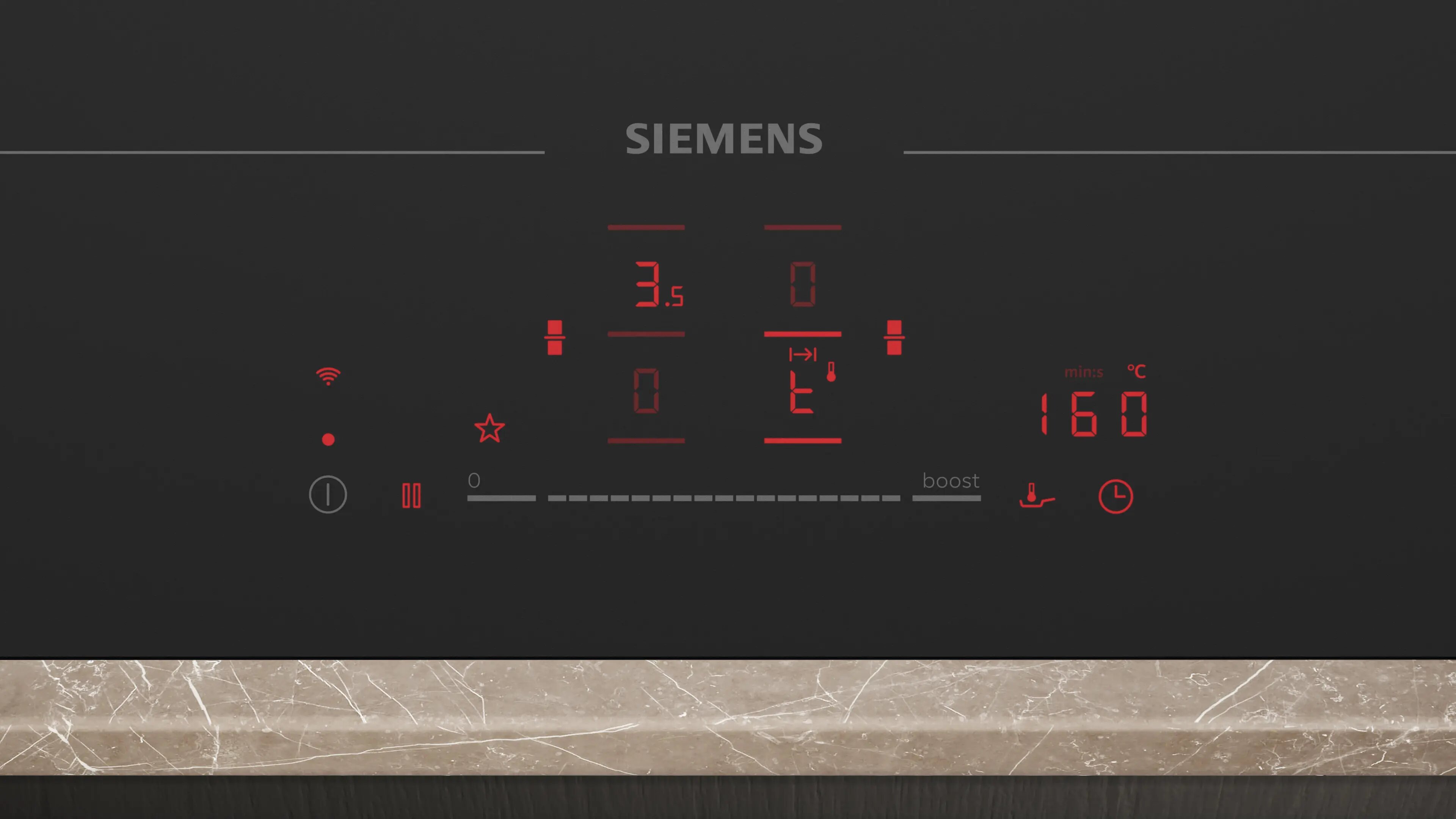 Placa de Indução Siemens iQ700 de 4 Zonas e 60 cm - Preto Mate Preto mate-7
