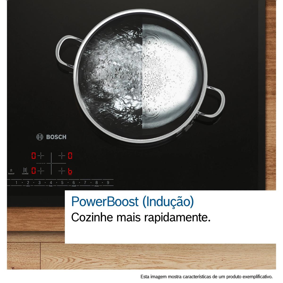 Placa de Indução Bosch Serie 6 PVJ61AHC1E PerfectFry Plus com 3 Zonas e de 60 cm - Preto Mate Preto mate-5