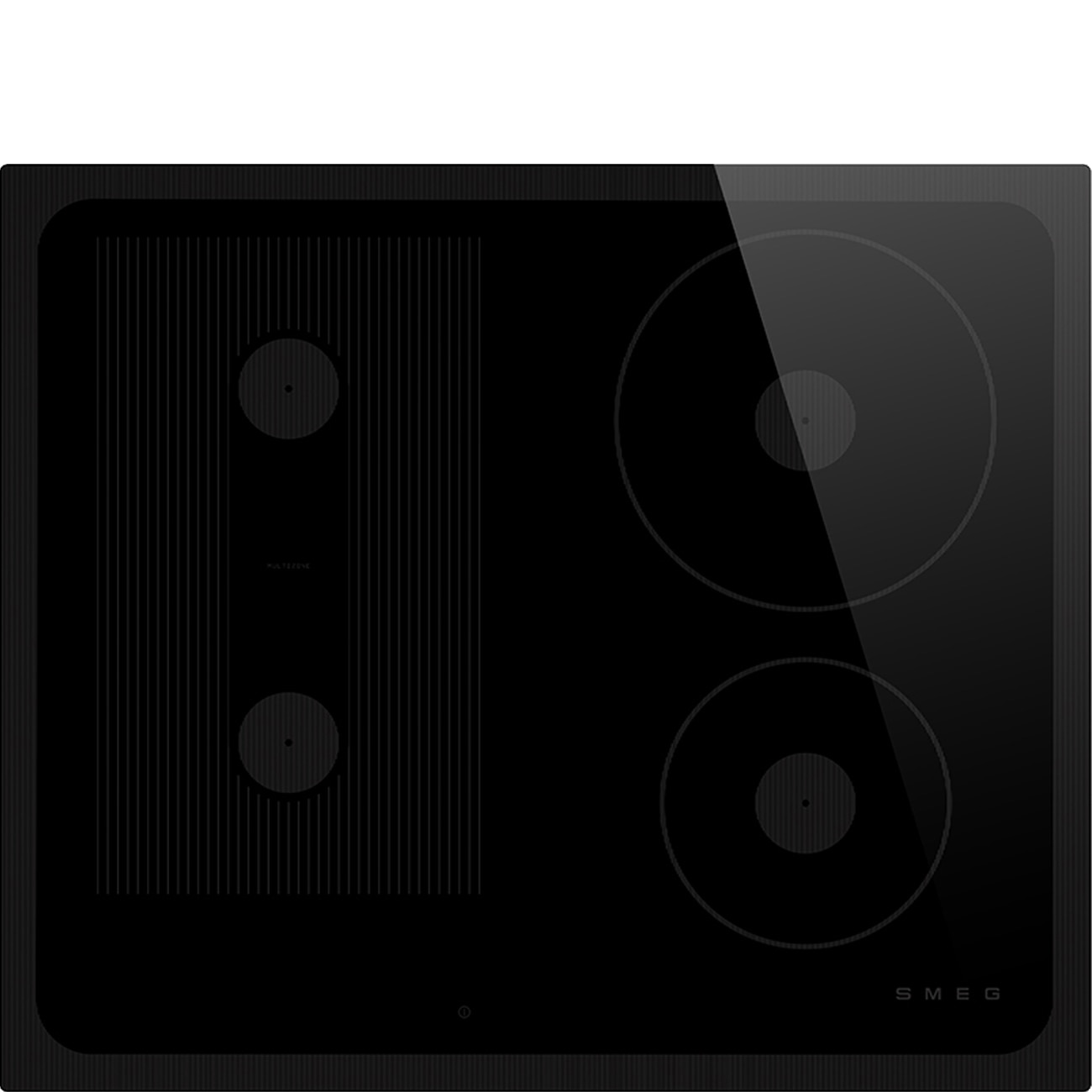 Placa de Indução Smeg SI1M24644D Musa de 4 Zonas e 60 cm - Preto Preto-1