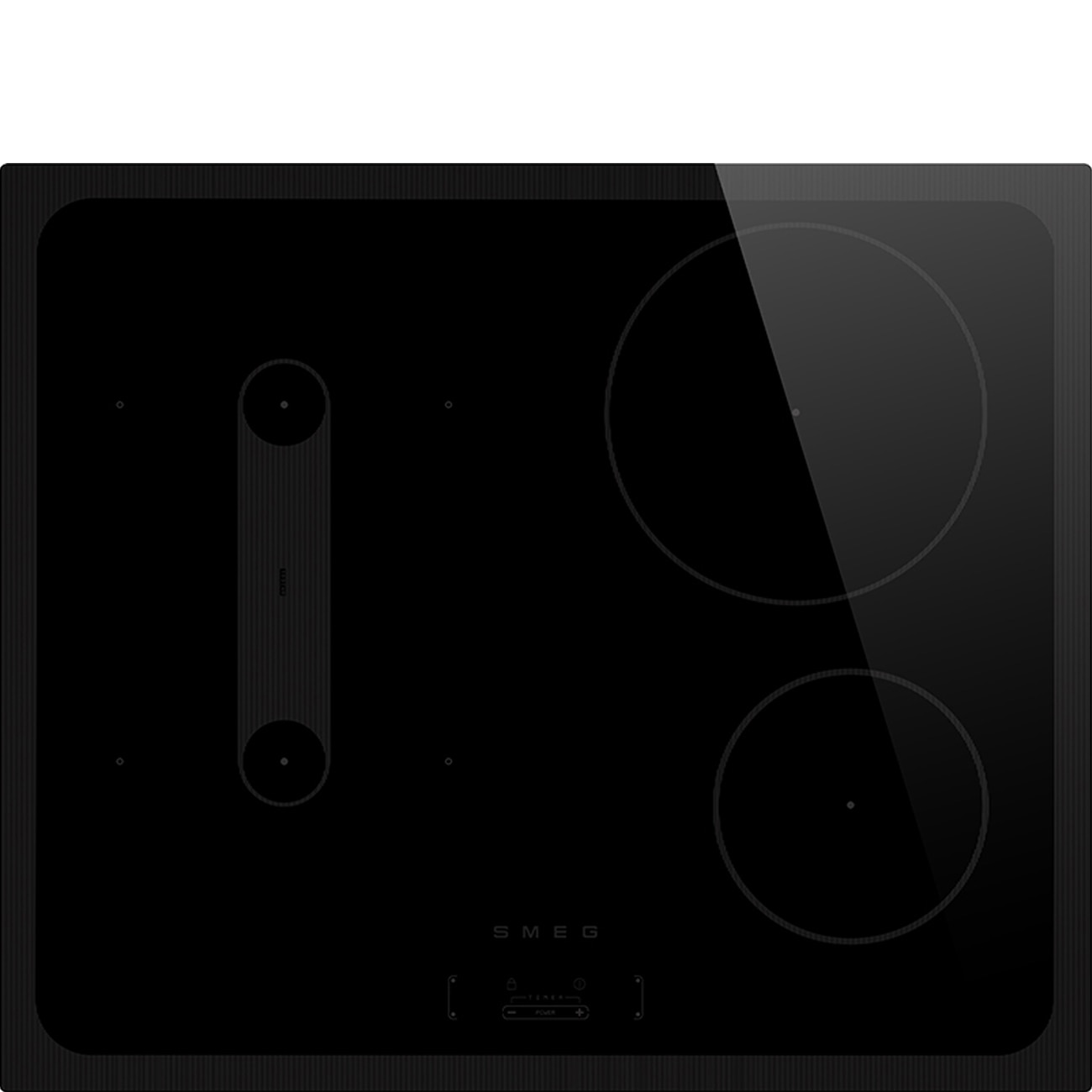 Imagem 0 de Placa de Indução Smeg SI1B22641D Musa de 4 Zonas e 60 cm - Preto