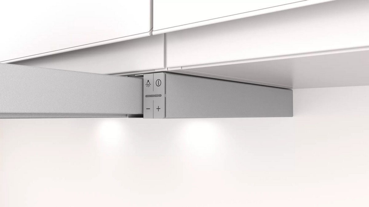 Exaustor Telescópico Encastrável Balay 3BT267MX com 4 Velocidades e de 60 cm - Metálico Prateado Aço-2