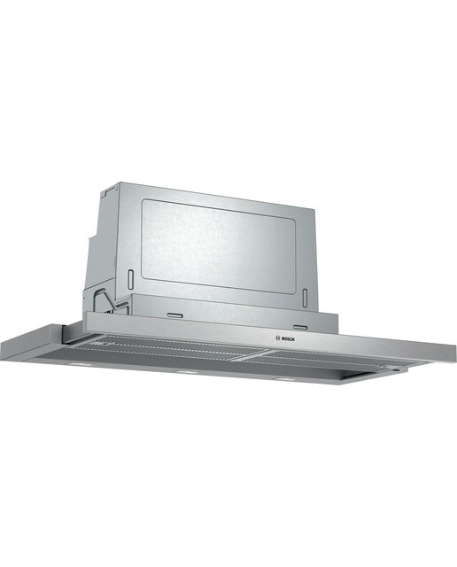 Imagem 0 de Exaustor Telescópico Encastrável Bosch Série 4 DFS097A51 com 4 Velocidades e de 90 cm - Prateado Metálico