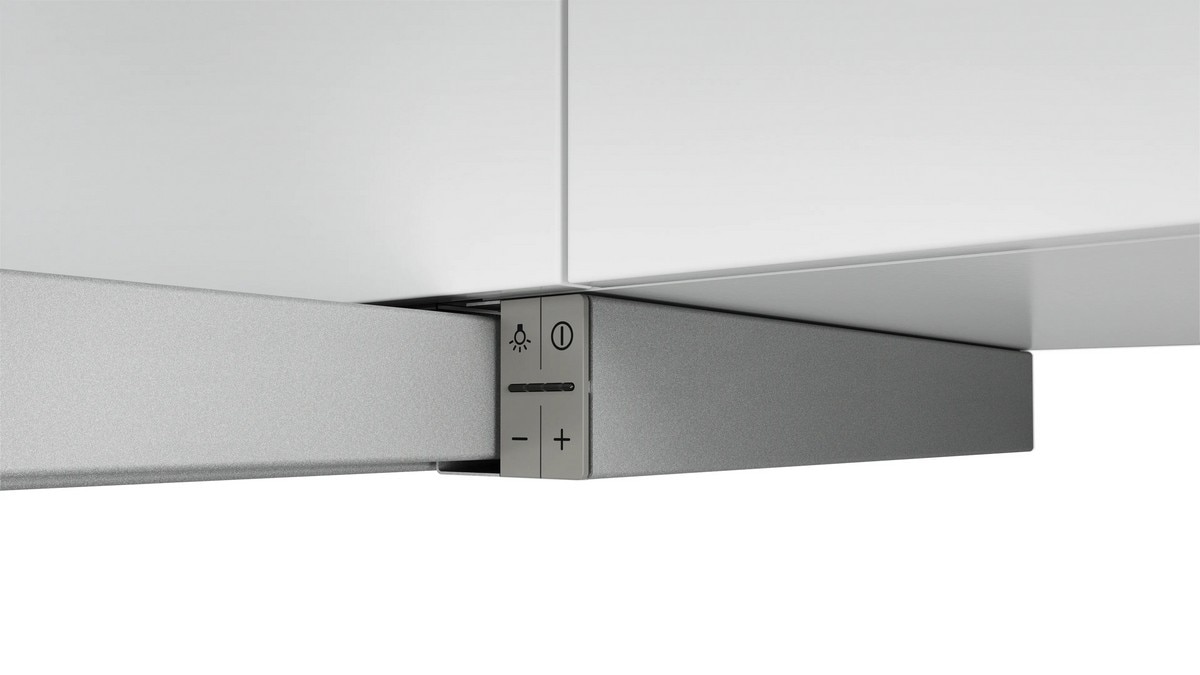 Exaustor Telescópico Encastrável Bosch Série 4 DFS097A51 com 4 Velocidades e de 90 cm - Prateado Metálico Inox-2