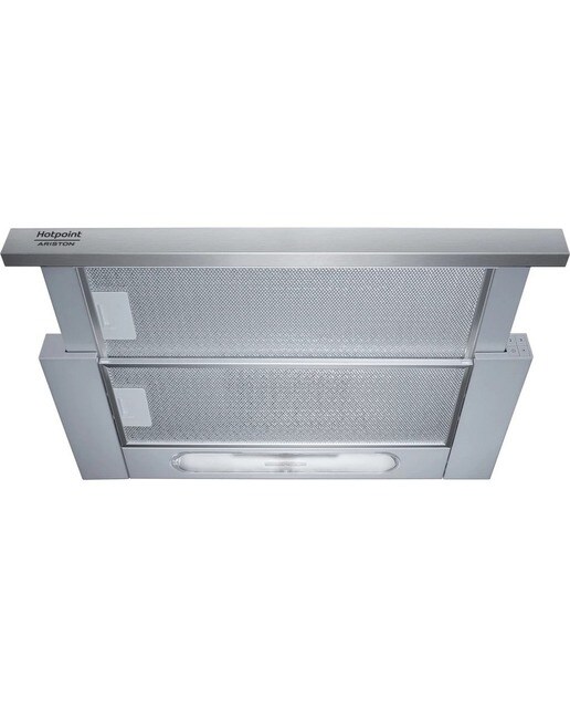 Imagem 0 de Exaustor Telescópico Encastrável Hotpoint HAH 65 F LB X/1 de 3 Velocidades e 60 cm - Inox