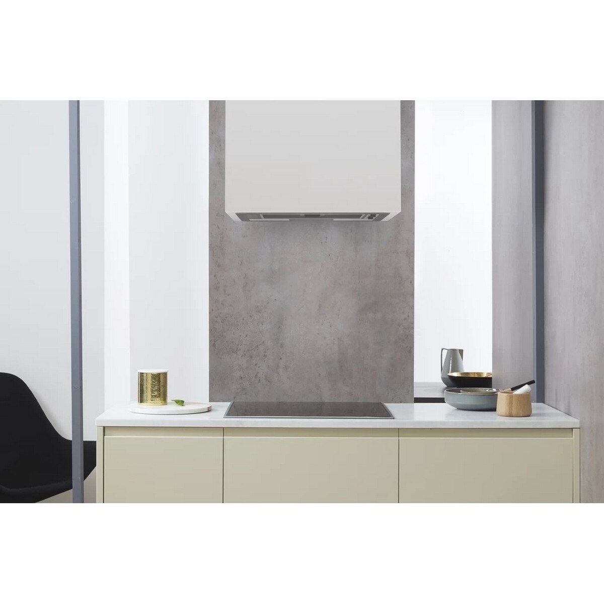 Exaustor Encastrável Hotpoint HCT 64 F L SS de 3 Velocidades e 53,4 cm - Metal Metal-2