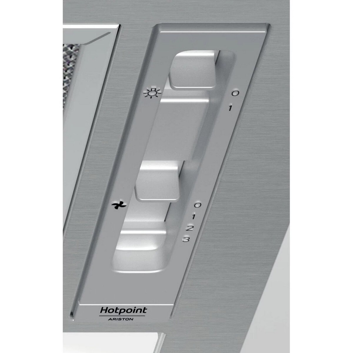 Exaustor Encastrável Hotpoint HCT 64 F L SS de 3 Velocidades e 53,4 cm - Metal Metal-3