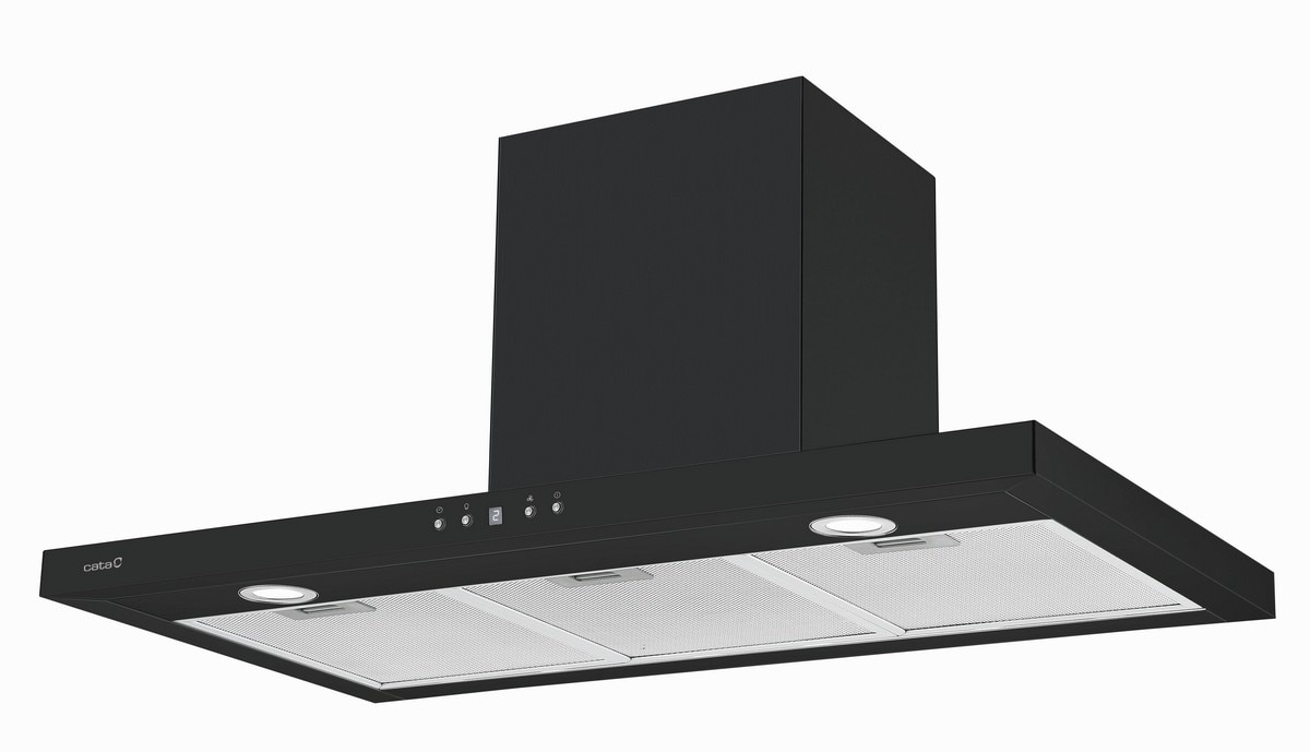 Exaustor de Parede Cata S PRO 9000 BK de 3 Velocidades Preto-1