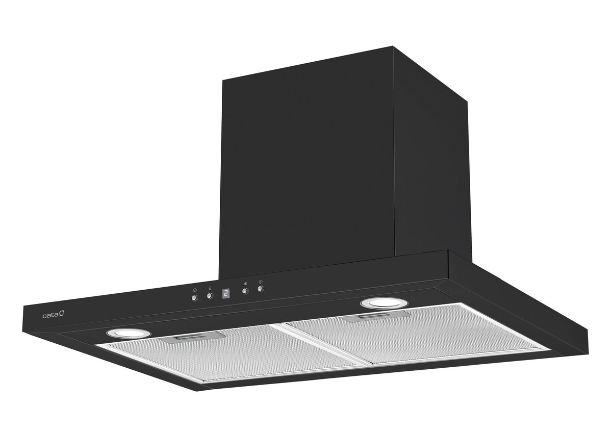 Exaustor de Parede Cata S PRO 7000 BK de 3 Velocidades Preto-1