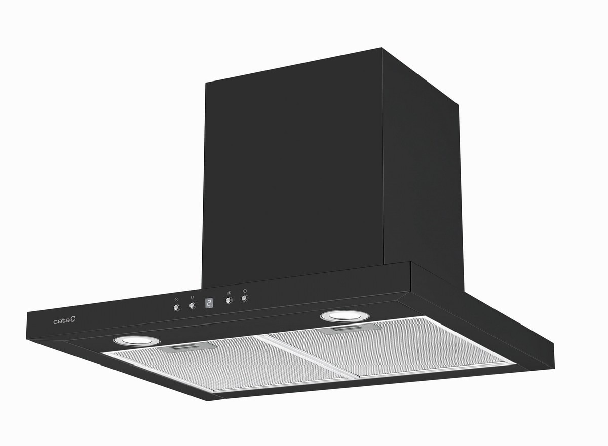 Exaustor de Parede Cata S PRO 6000 BK de 3 Velocidades Preto-1