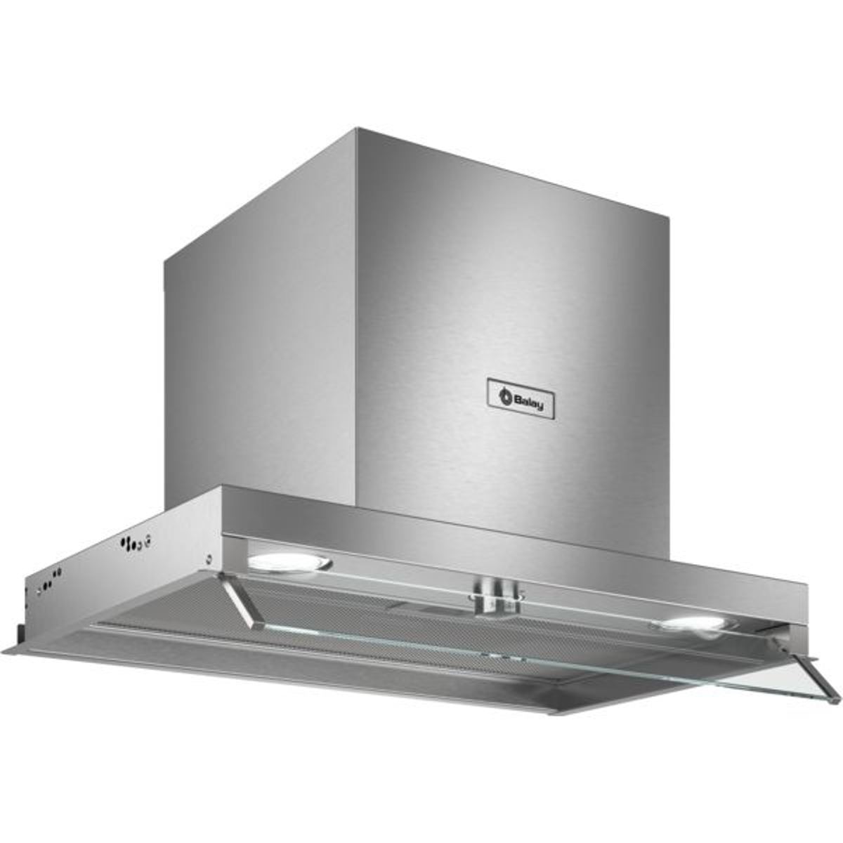 Exaustor Encastrável Balay Design Integrado 3BD866MX com 3 Velocidades e de 60 cm - Inox Inox-1