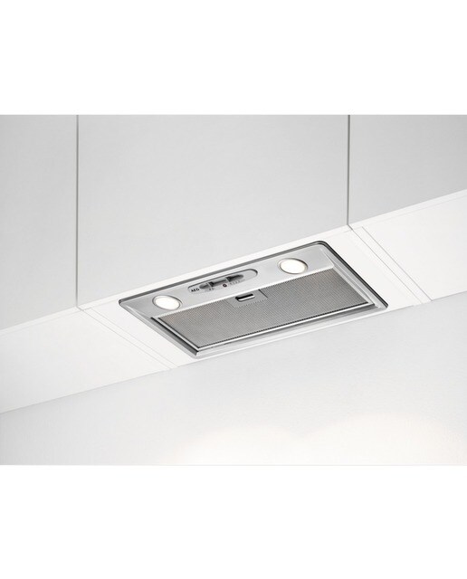 Exaustor Encastrável AEG 3000 LEDlights DGB2531M Slide Control com 3 Velocidades e de 52 cm - Inox Inox-1