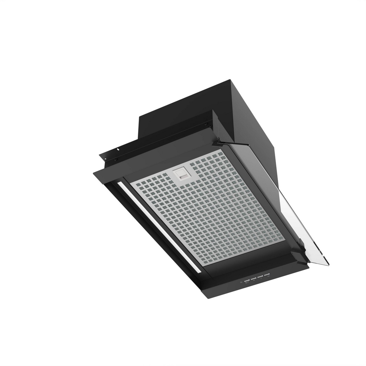 Exaustor de Filtragem Cata CORONA BK 60 de 3 Velocidades + 1 Turbo Preto-1