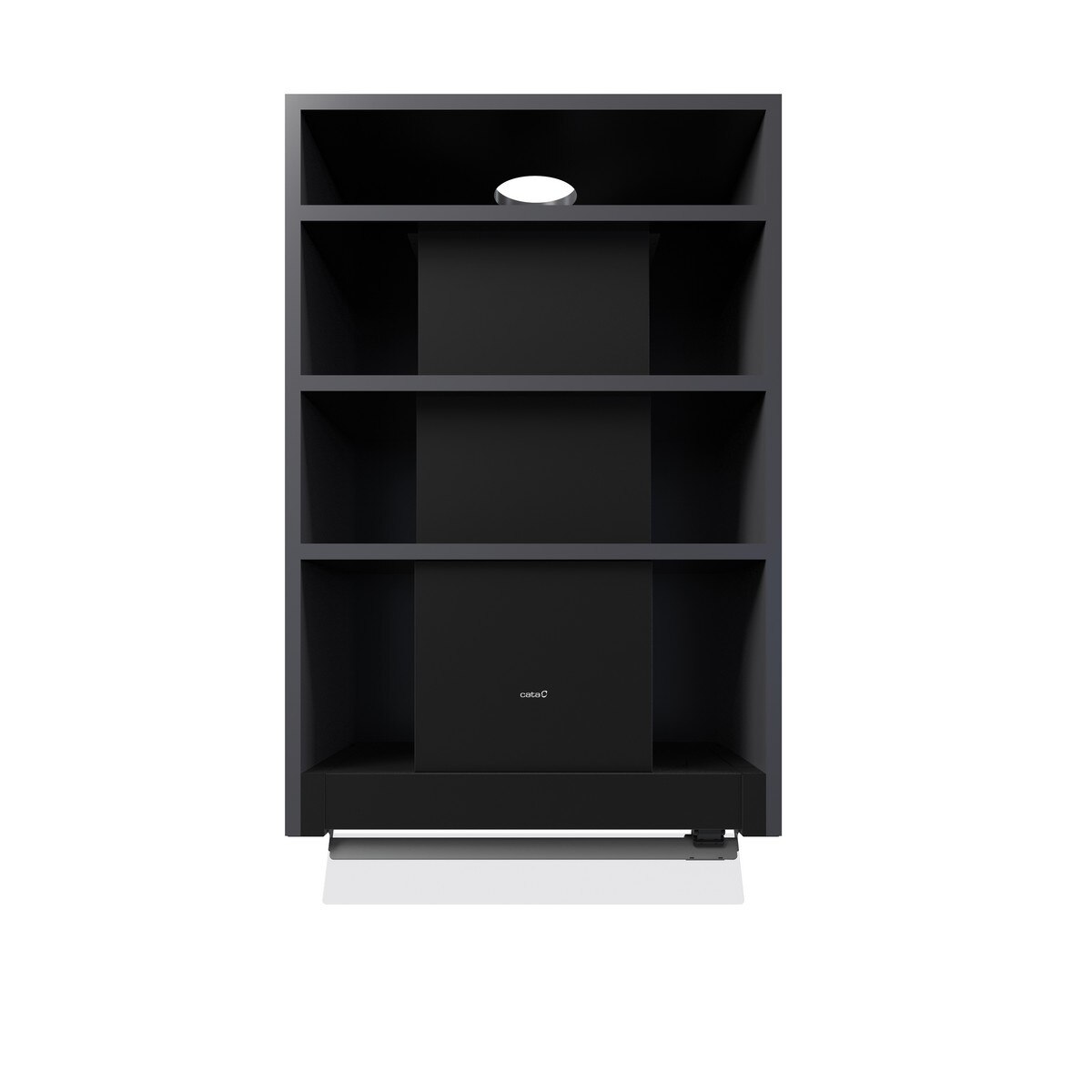 Exaustor de Filtragem Cata CORONA BK 60 de 3 Velocidades + 1 Turbo Preto-4