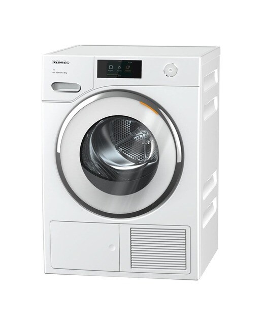 Imagem 0 de Máquina de Secar Roupa Miele TWR780WP Eco&Steam&9kg Side by Side de Condensação com Bomba de Calor de 9kg - Branco Lótus