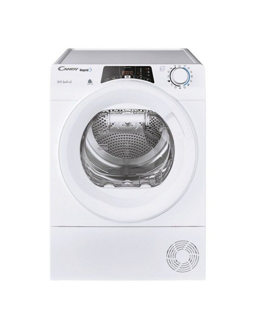 Imagem 0 de Máquina de Secar Roupa Candy RapidÓ ROE H9A2TE-S Bomba de Calor e Controlo Remoto Wi-Fi + BLE e de 9 Kg - Branco
