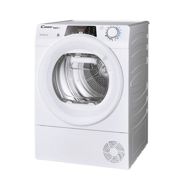 Máquina de Secar Roupa Candy RapidÓ ROE H9A2TE-S Bomba de Calor e Controlo Remoto Wi-Fi + BLE e de 9 Kg - Branco Branco-3