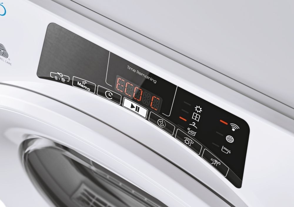 Máquina de Secar de Roupa Candy Rapidó ROE H8A2TE-S com Wi-Fi + BLE e Bomba de Calor e de 8 Kg - Branco Branco-4