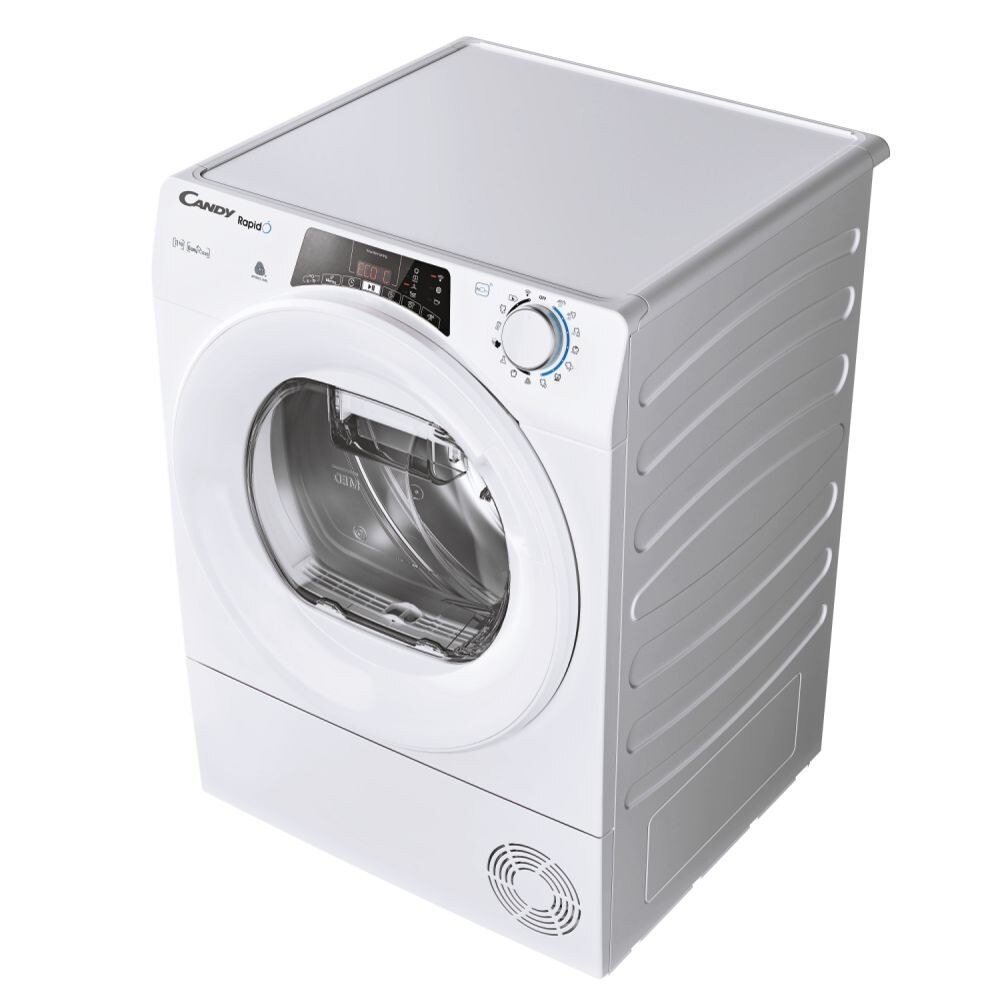 Máquina de Secar a Roupa Candy Rapidó ROE H11A2TE-S com Wi-Fi + BLE e Bomba de Calor e de 11 Kg - Branco Branco-3