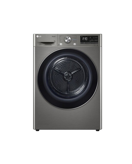Imagem 0 de Máquina de Secar Roupa LG RH90V9PV2N de Condensação por Bomba de Calor de 9 Kg - Inox