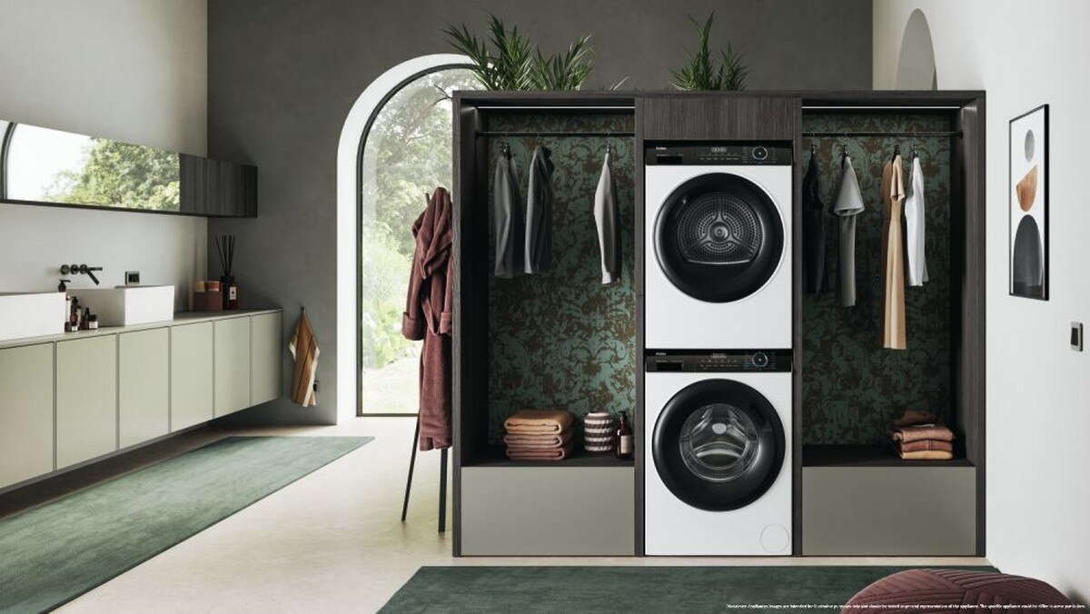 Máquina de Secar Roupa Haier HD90-A2939-S Bomba de Calor de 9 Kg - Branco Branco-7